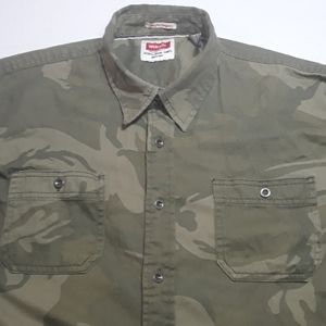 Wrangler jean shirt